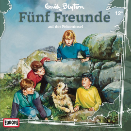 Hörbuch Folge 12: Fünf Freunde auf der Felseninsel  - Autor Enid Blyton  