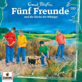 Hörbuch Folge 130: Fünf Freunde und die Glocke der Wikinger  - Autor Enid Blyton  