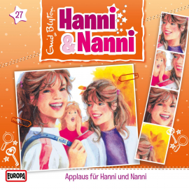 Hörbuch Folge 27: Applaus für Hanni und Nanni  - Autor Enid Blyton   - gelesen von N.N.