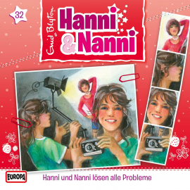 Hörbuch Folge 32: Hanni und Nanni lösen alle Probleme  - Autor Enid Blyton   - gelesen von Hanni und Nanni.