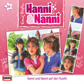 Hörbuch Folge 34: Hanni und Nanni auf der Flucht  - Autor Enid Blyton  