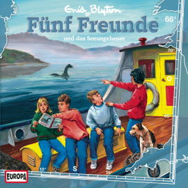 Hörbuch Folge 66: Fünf Freunde und das Seeungeheuer  - Autor Enid Blyton  