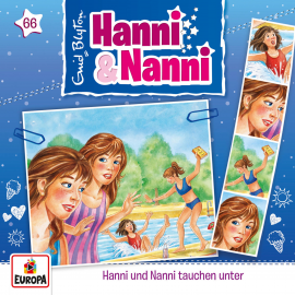 Hörbuch Folge 66: Hanni und Nanni tauchen unter  - Autor Enid Blyton  