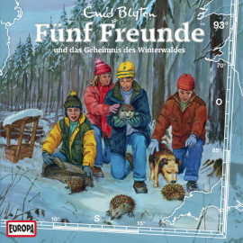Hörbuch Folge 93: Fünf Freunde und das Geheimnis des Winterwaldes  - Autor Enid Blyton  