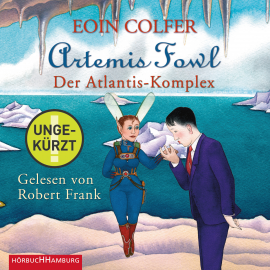 Hörbuch Artemis Fowl - Der Atlantis-Komplex  - Autor Eoin Colfer   - gelesen von Robert Frank