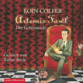 Hörbuch Artemis Fowl - Der Geheimcode  - Autor Eoin Colfer   - gelesen von Rufus Beck