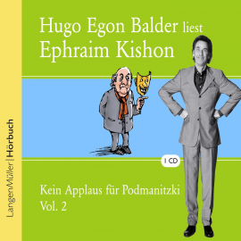 Hörbuch Hugo Egon Balder liest Ephraim Kishon Vol. 2  - Autor Ephraim Kishon   - gelesen von Hugo Egon Balder