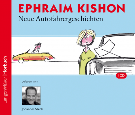 Hörbuch Neue Autofahrergeschichten  - Autor Ephraim Kishon   - gelesen von Johannes Steck