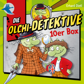 Hörbuch Die Olchi-Detektive 10er Box  - Autor Erhard Dietl   - gelesen von Schauspielergruppe