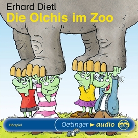 Hörbuch Die Olchis im Zoo (Teil 7)  - Autor Erhard Dietl   - gelesen von Diverse