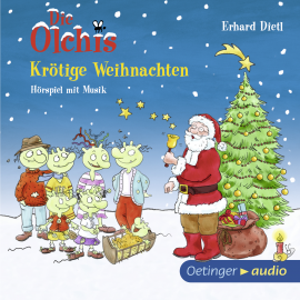 Hörbuch Die Olchis. Krötige Weihnachten  - Autor Erhard Dietl   - gelesen von Schauspielergruppe