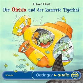 Hörbuch Die Olchis und der karierte Tigerhai (Teil 14)  - Autor Erhard Dietl   - gelesen von Diverse