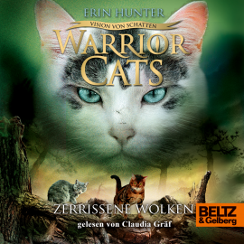 Hörbuch Warrior Cats - Vision von Schatten. Zerrissene Wolken  - Autor Erin Hunter   - gelesen von Claudia Gräf