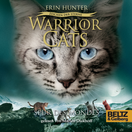 Hörbuch Warrior Cats - Zeichen der Sterne. Spur des Mondes  - Autor Erin Hunter   - gelesen von Marlen Diekhoff