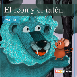 Hörbuch El león y el ratón  - Autor Esopo   - gelesen von Mauricio González