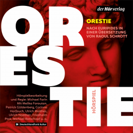 Hörbuch Orestie  - Autor Euripides   - gelesen von Schauspielergruppe