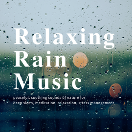Hörbuch relaxing rain music  - Autor European Institute For Stress Control   - gelesen von Katherine Kelly