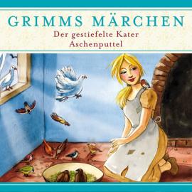 Hörbuch Grimms Märchen, Der gestiefelte Kater/ Aschenputtel  - Autor Evelyn Hardey   - gelesen von Schauspielergruppe