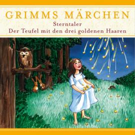 Hörbuch Grimms Märchen, Sterntaler/ Der Teufel mit den drei goldenen Haaren  - Autor Evelyn Hardey   - gelesen von Schauspielergruppe