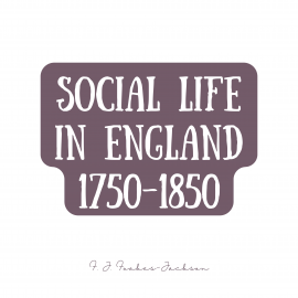 Hörbuch Social Life in England 1750-1850  - Autor F. J. Foakes-Jackson   - gelesen von Pamela Nagami MD