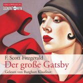 Hörbuch Der große Gatsby (Filmausgabe)  - Autor F. Scott Fitzgerald   - gelesen von Burghart Klaußner