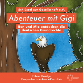 Hörbuch Abenteuer mit Gigi  - Autor Fabian Haedge   - gelesen von Amelie Plaas-Link