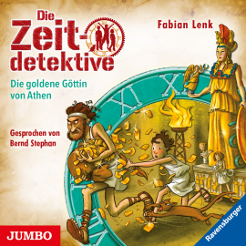 Hörbuch Die goldene Göttin von Athen  - Autor Fabian Lenk   - gelesen von Bernd Stephan