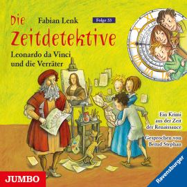 Hörbuch Leonardo da Vinci und die Verräter  - Autor Fabian Lenk   - gelesen von Bernd Stephan