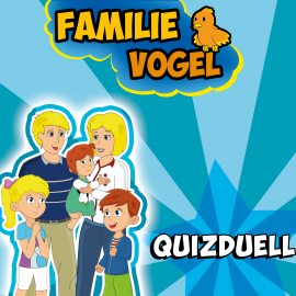 Hörbuch Quizduell  - Autor Familie Vogel   - gelesen von Familie Vogel