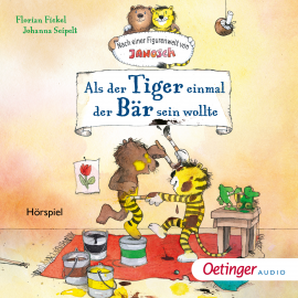 Hörbuch Als der kleine Tiger einmal der Bär sein wollte   - Autor Florian Fickel   - gelesen von Schauspielergruppe