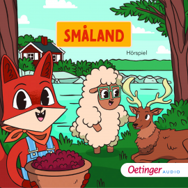 Hörbuch Rund um die Welt mit Fuchs und Schaf. Småland (9)  - Autor Fox and Sheep   - gelesen von Schauspielergruppe