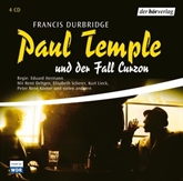 Hörbuch Paul Temple und der Fall Curzon  - Autor Francis Durbridge   - gelesen von Schauspielergruppe