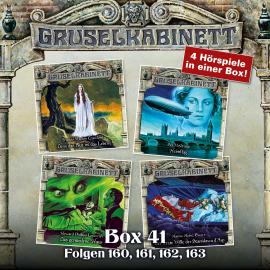 Hörbuch Gruselkabinett, Box 41: Folgen 160, 161, 162, 163  - Autor Francis Marion Crawford, Per McGraup, H. P. Lovecraft, Hanns Heinz Ewers   - gelesen von Schauspielergruppe