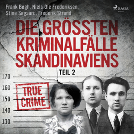 Hörbuch Die größten Kriminalfälle Skandinaviens - Teil 2  - Autor Frank Bøgh   - gelesen von Julian Mill