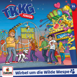 Hörbuch Folge 33: Wirbel um die Wilde Wespe  - Autor Frank Gustavus   - gelesen von Schauspielergruppe