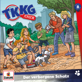 Hörbuch TKKG Junior - Folge 08: Der verborgene Schatz  - Autor Frank Gustavus  