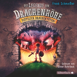 Hörbuch Plötzlich Drachentöter! (Die Legende von Drachenhöhe 1)  - Autor Frank Schmeißer   - gelesen von Oliver Rohrbeck