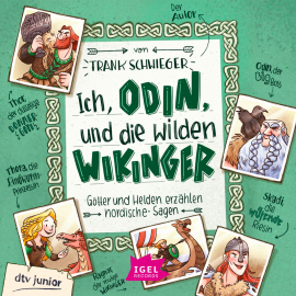 Hörbuch Ich, Odin, und die wilden Wikinger  - Autor Frank Schwieger   - gelesen von Schauspielergruppe