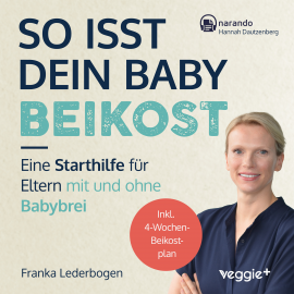 Hörbuch So isst dein Baby Beikost  - Autor Franka Lederbogen   - gelesen von Hannah Dautzenberg