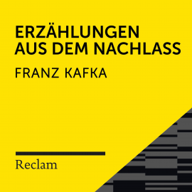 Hörbuch Kafka: Erzählungen aus dem Nachlass  - Autor Franz Kafka   - gelesen von Hans Sigl