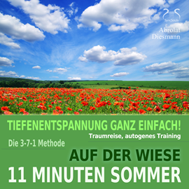 Hörbuch 11 Minuten Sommer: Auf der Wiese - Tiefenentspannung, Traumreise, Autogenes Training  - Autor Franziska Diesmann   - gelesen von Schauspielergruppe