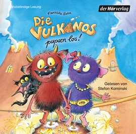 Hörbuch Die Vulkanos pupsen los! (Teil 1)  - Autor Franziska Gehm   - gelesen von Stefan Kaminski