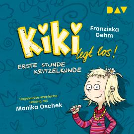 Hörbuch Erste Stunde Kritzelkunde - Kiki legt los!, Band 1 (Ungekürzt)  - Autor Franziska Gehm   - gelesen von Monika Oschek