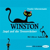 Hörbuch Winston - Jagd auf die Tresorräuber (Teil 3)  - Autor Frauke Scheunemann   - gelesen von Oliver Kalkofe