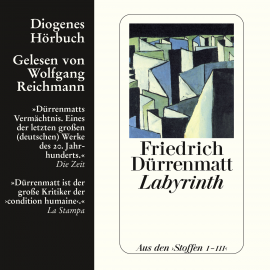 Hörbuch Labyrinth  - Autor Friedrich Dürrenmatt   - gelesen von Wolfgang Reichmann
