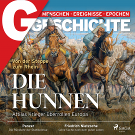 Hörbuch G/GESCHICHTE - Von der Steppe zum Rhein: Die Hunnen  - Autor G/GESCHICHTE   - gelesen von Karsten Wolf