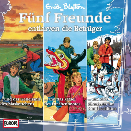 Hörbuch 3er-Box: Fünf Freunde entlarven die Betrüger (Folgen 76/79/83)  - Autor Gabriele Hartmann   - gelesen von Fünf Freunde.