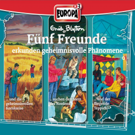 Hörbuch 3er-Box: Fünf Freunde erkunden geheimnisvolle Phänomene  - Autor Gabriele Hartmann   - gelesen von Fünf Freunde.