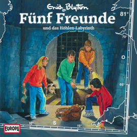 Hörbuch Folge 81: Fünf Freunde und das Höhlen-Labyrinth  - Autor Gabriele Hartmann  
