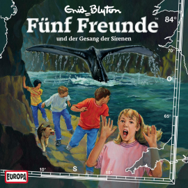 Hörbuch Folge 84: Fünf Freunde und der Gesang der Sirenen  - Autor Gabriele Hartmann   - gelesen von Fünf Freunde.